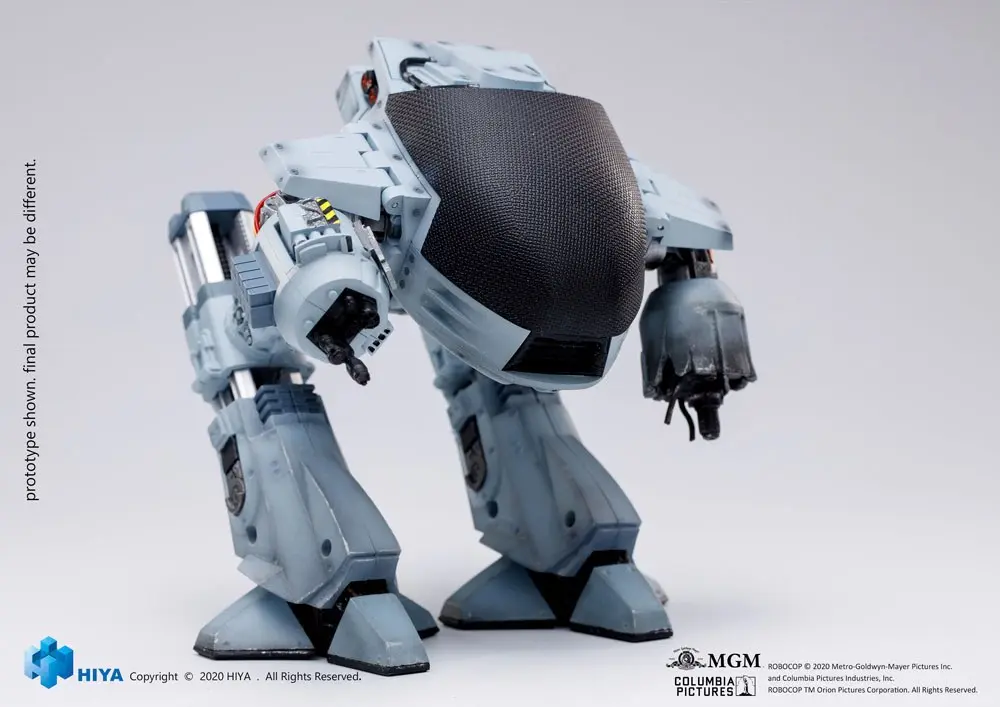 Robocop Exquisite Mini Akčná Figúrka so zvukovými efektmi 1/18 Battle Damaged ED209 15 cm termékfotó