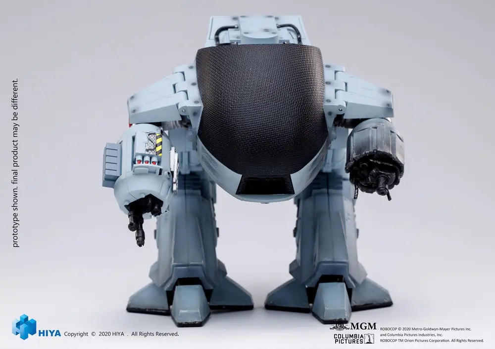 Robocop Exquisite Mini Akčná Figúrka so zvukovými efektmi 1/18 Battle Damaged ED209 15 cm termékfotó