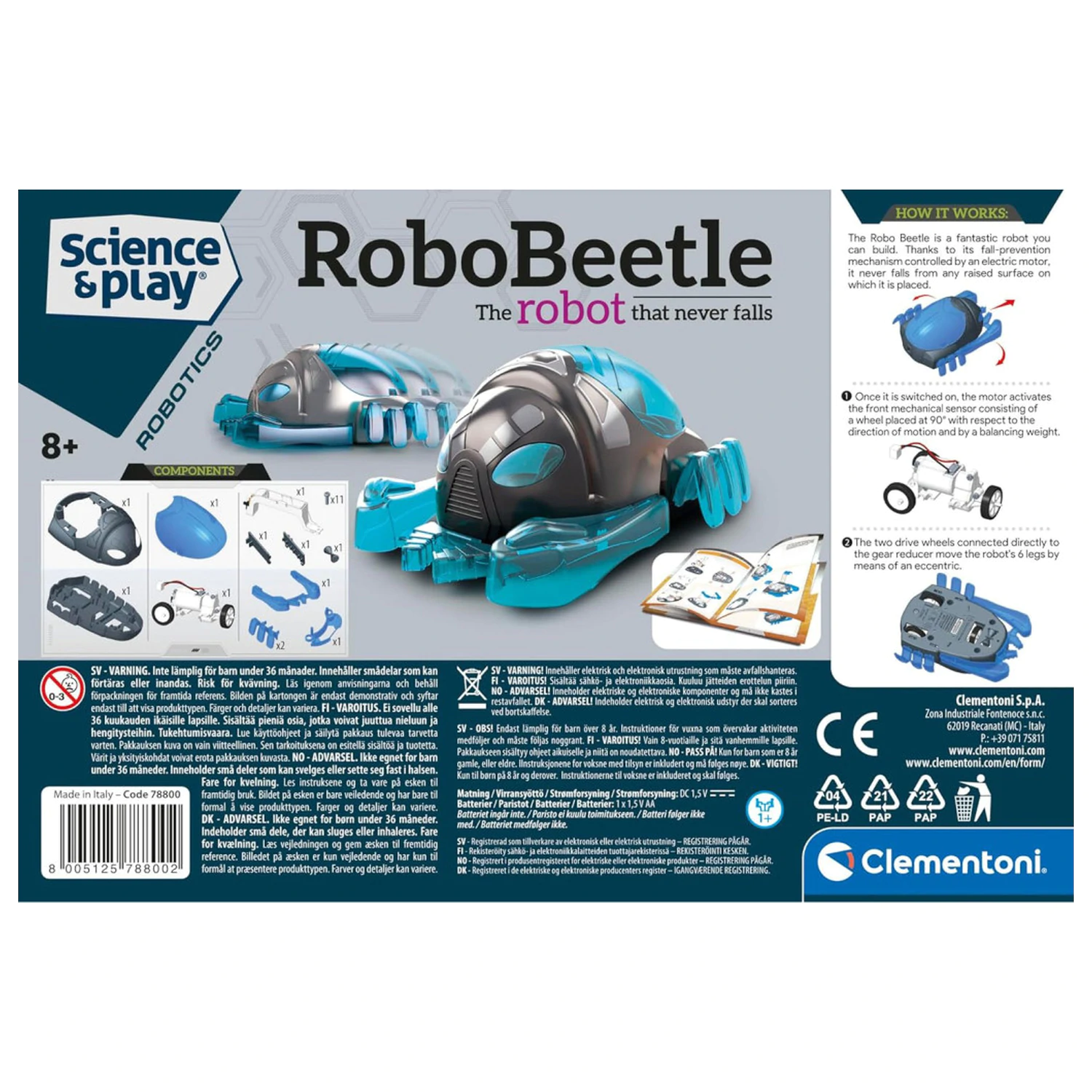 Robot Beetle Stavebnica Robotiky produktová fotografia