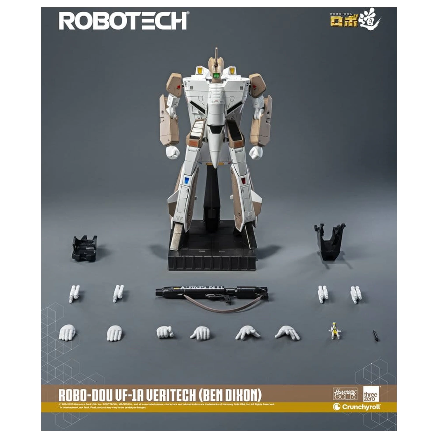 Robotech Akčná figúrka ROBO-DOU VF-1A Veritech (Ben Dixon) 20 cm produktová fotografia