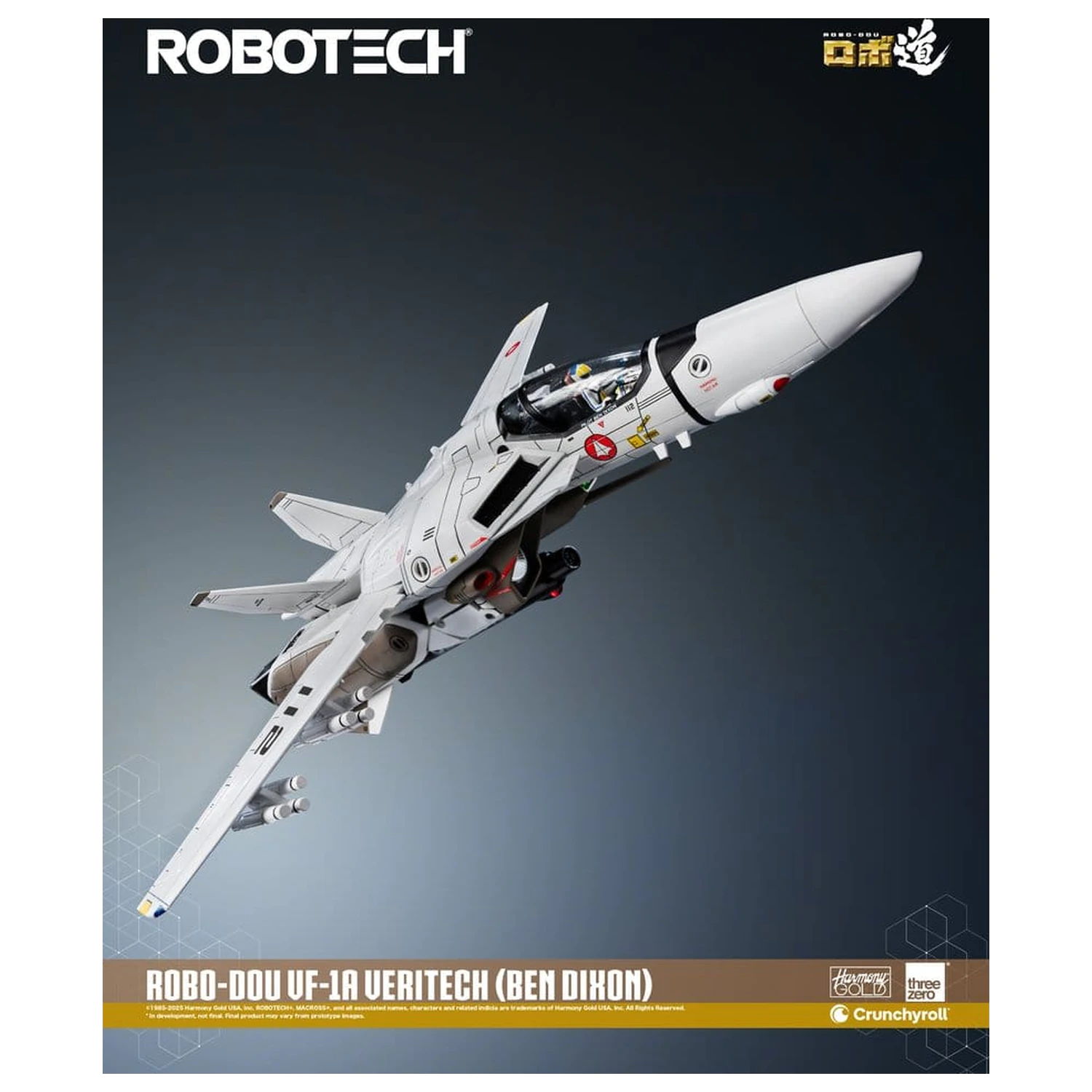Robotech Akčná figúrka ROBO-DOU VF-1A Veritech (Ben Dixon) 20 cm produktová fotografia