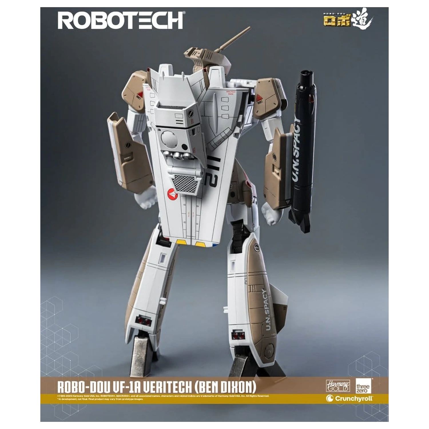 Robotech Akčná figúrka ROBO-DOU VF-1A Veritech (Ben Dixon) 20 cm produktová fotografia