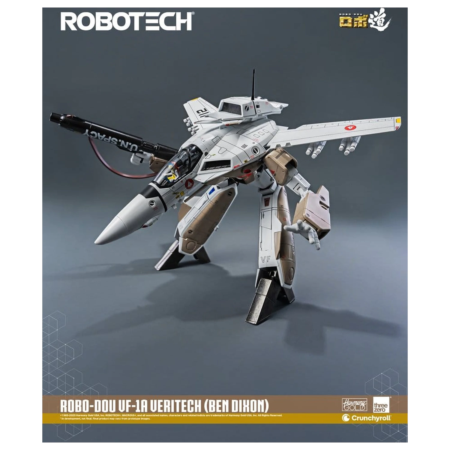 Robotech Akčná figúrka ROBO-DOU VF-1A Veritech (Ben Dixon) 20 cm produktová fotografia