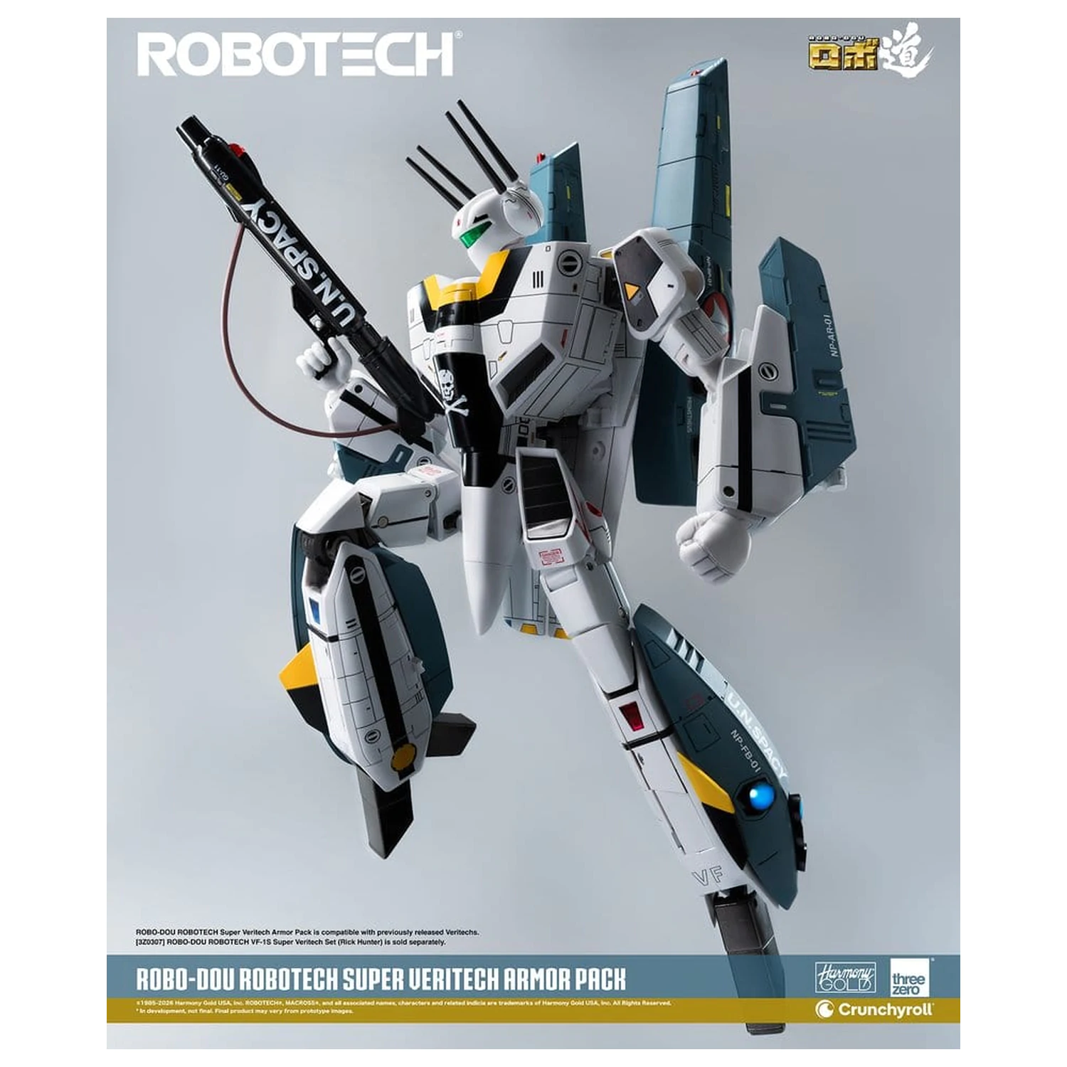 Robotech Robo-Dou Súprava príslušenstva Super Veritech Armor Pack produktová fotografia