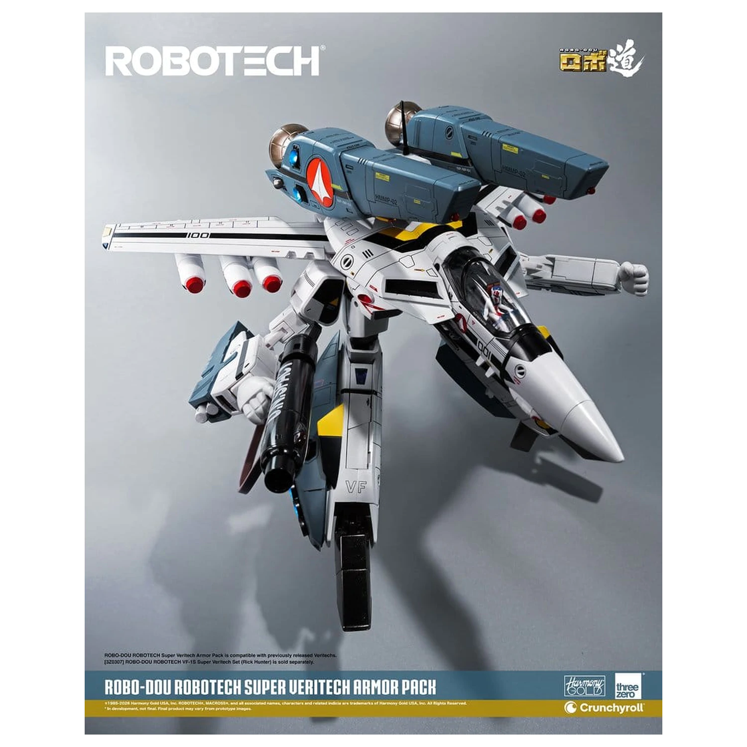 Robotech Robo-Dou Súprava príslušenstva Super Veritech Armor Pack produktová fotografia