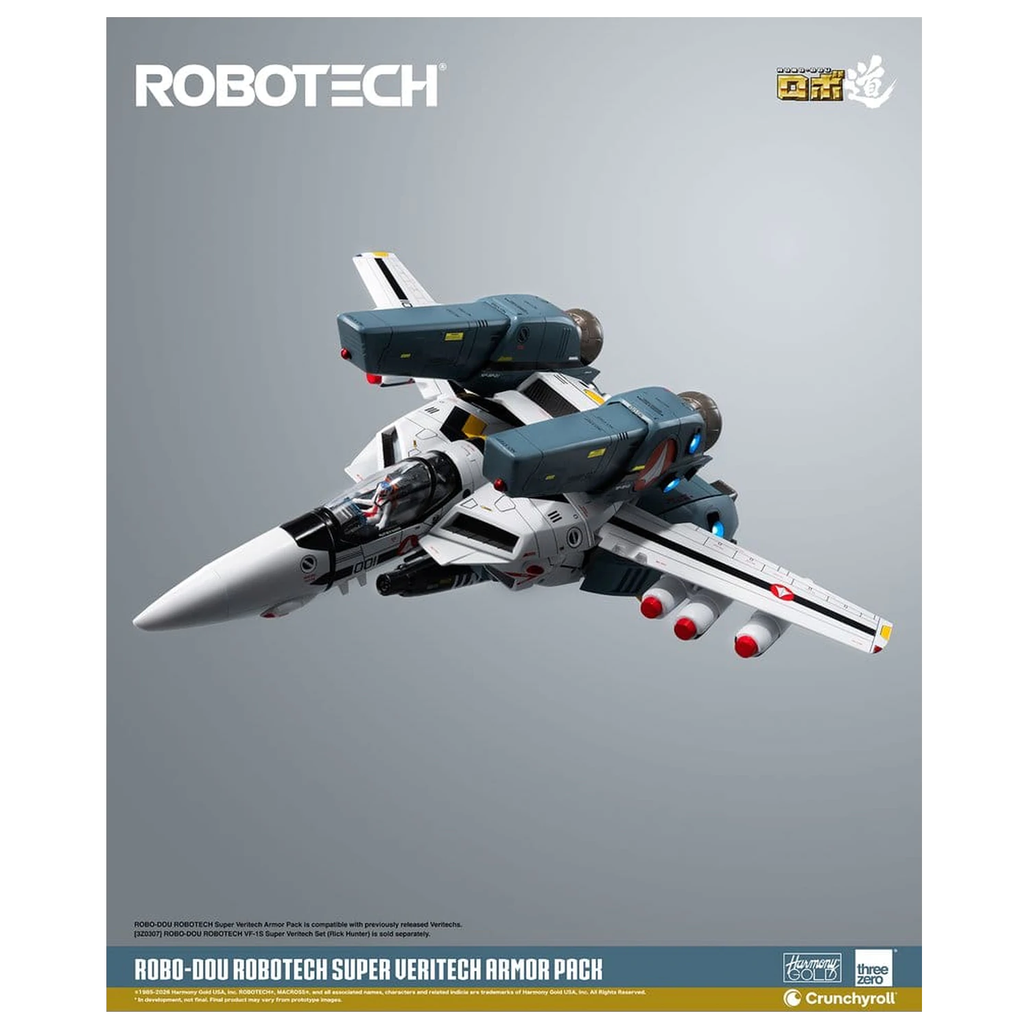 Robotech Robo-Dou Súprava príslušenstva Super Veritech Armor Pack produktová fotografia