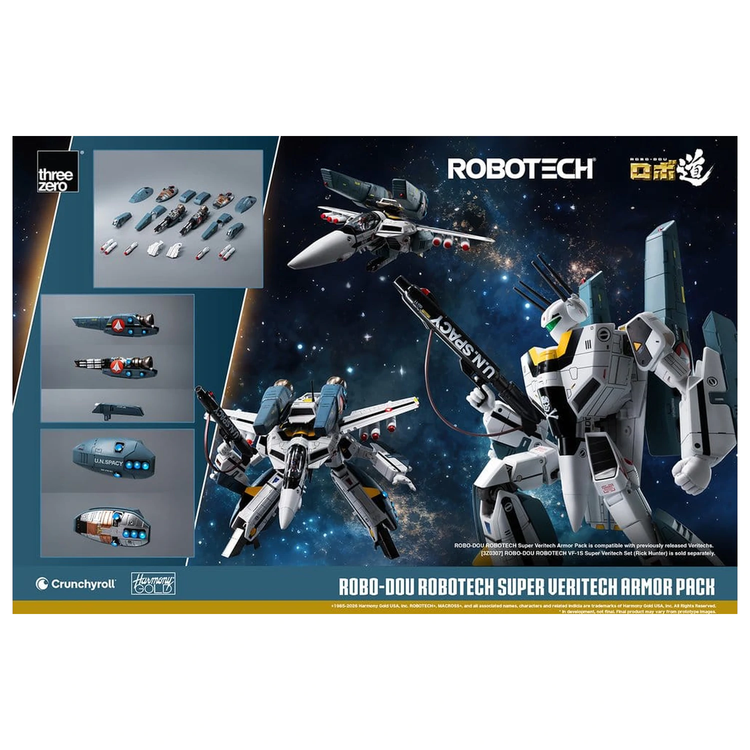Robotech Robo-Dou Súprava príslušenstva Super Veritech Armor Pack produktová fotografia