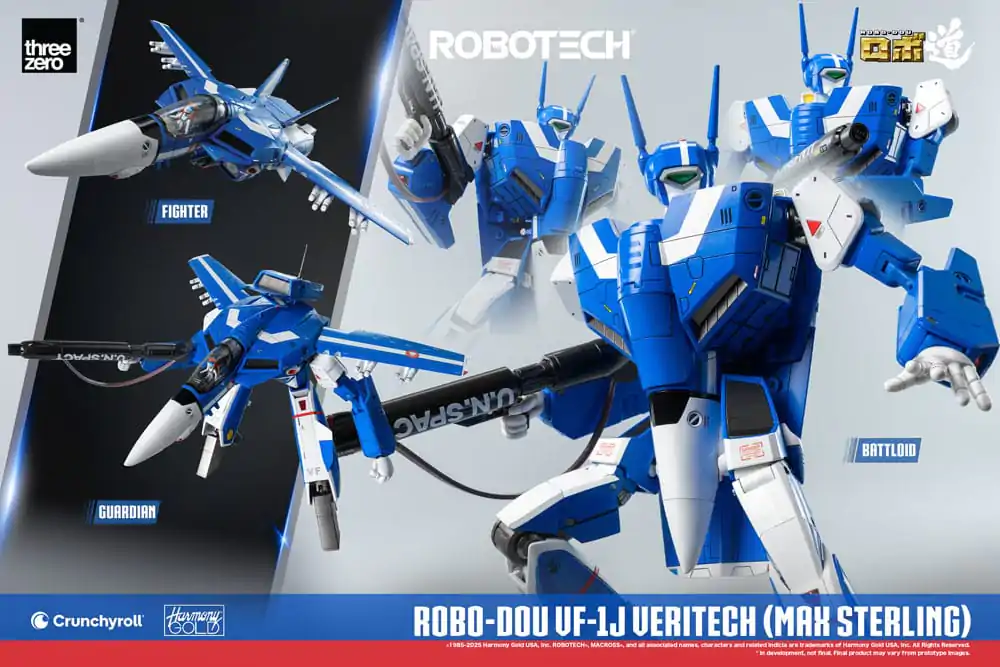 Akčná figúrka Robotech ROBO-DOU VF-1J Veritech (Max Sterling) 20 cm produktová fotografia