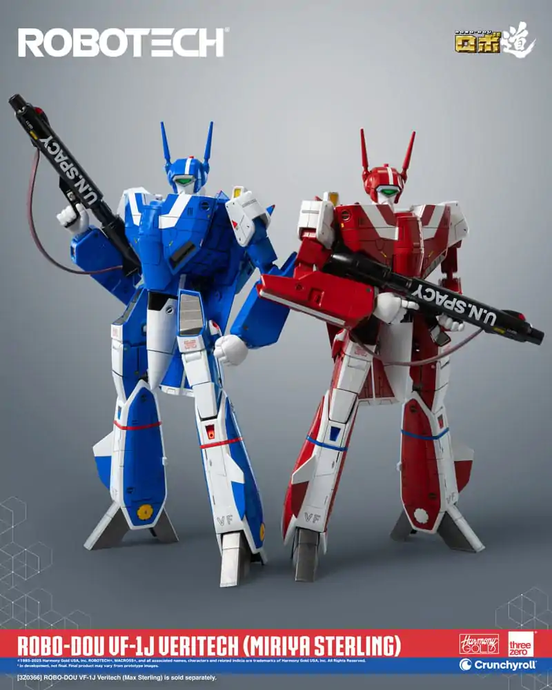 Akčná figúrka Robotech ROBO-DOU VF-1J Veritech (Miriya Sterling) 20 cm produktová fotografia