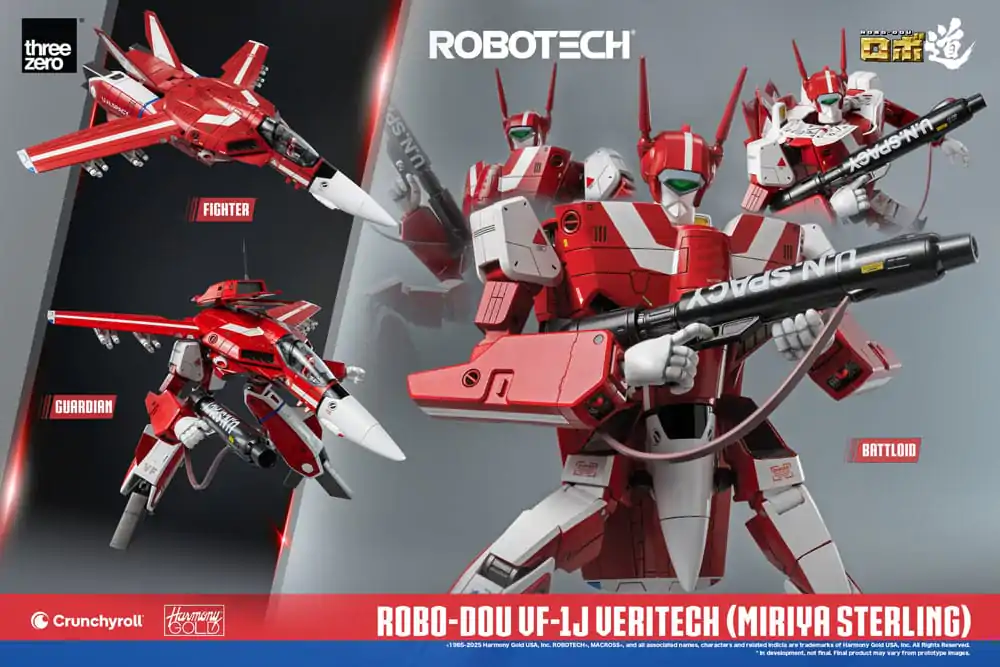 Akčná figúrka Robotech ROBO-DOU VF-1J Veritech (Miriya Sterling) 20 cm produktová fotografia