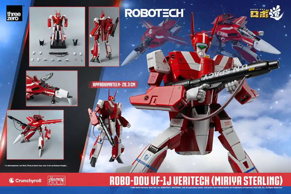 Akčná figúrka Robotech ROBO-DOU VF-1J Veritech (Miriya Sterling) 20 cm produktová fotografia