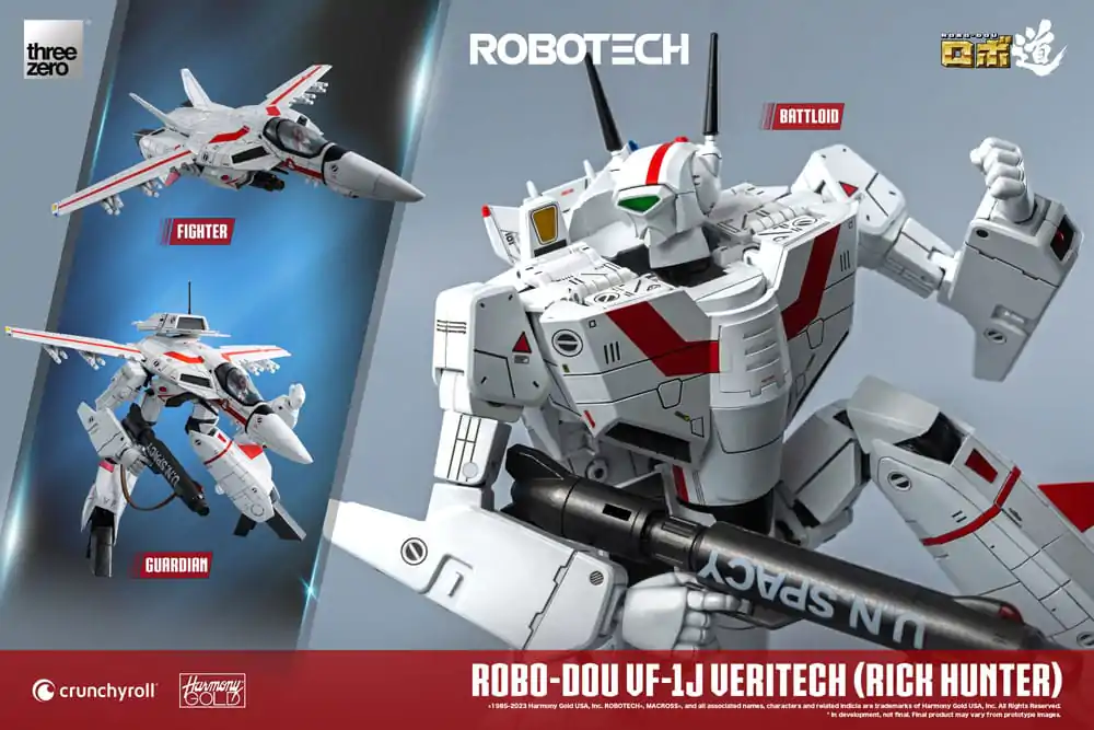 Akčná figúrka Robotech ROBO-DOU VF-1J Veritech (Rick Hunter) 20 cm produktová fotografia