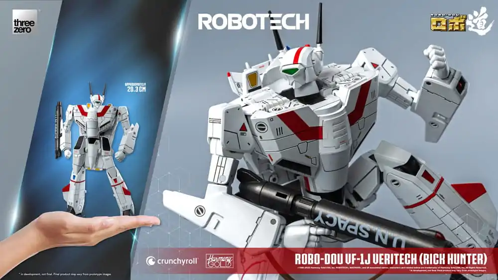 Akčná figúrka Robotech ROBO-DOU VF-1J Veritech (Rick Hunter) 20 cm produktová fotografia