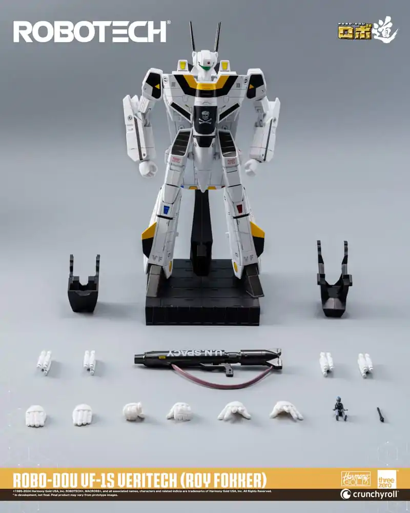 Akčná figúrka Robotech ROBO-DOU VF-1S Veritech (Roy Fokker) 20 cm produktová fotografia