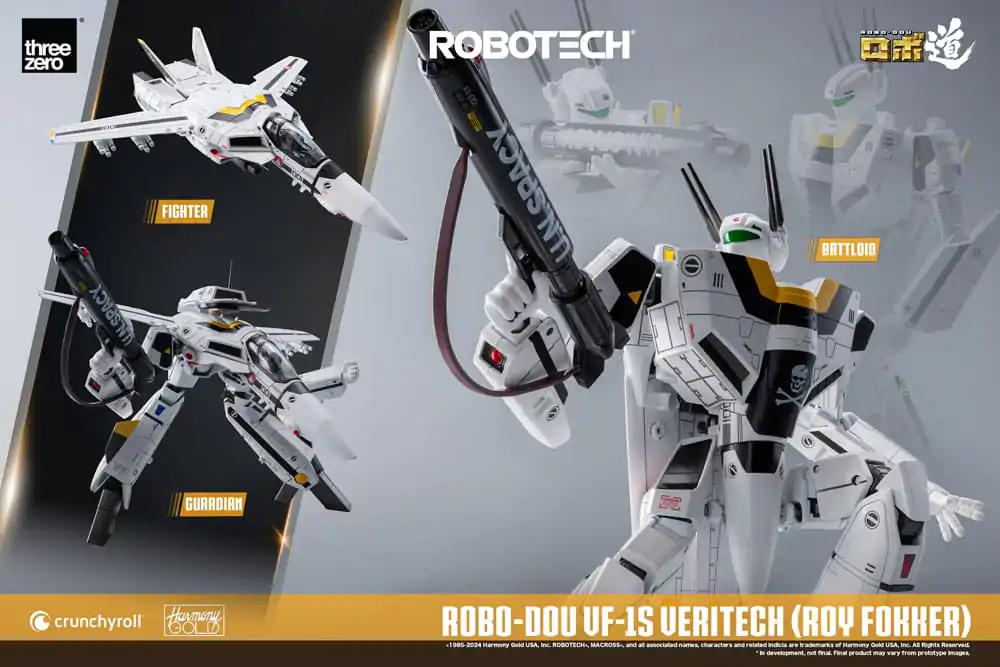 Akčná figúrka Robotech ROBO-DOU VF-1S Veritech (Roy Fokker) 20 cm produktová fotografia