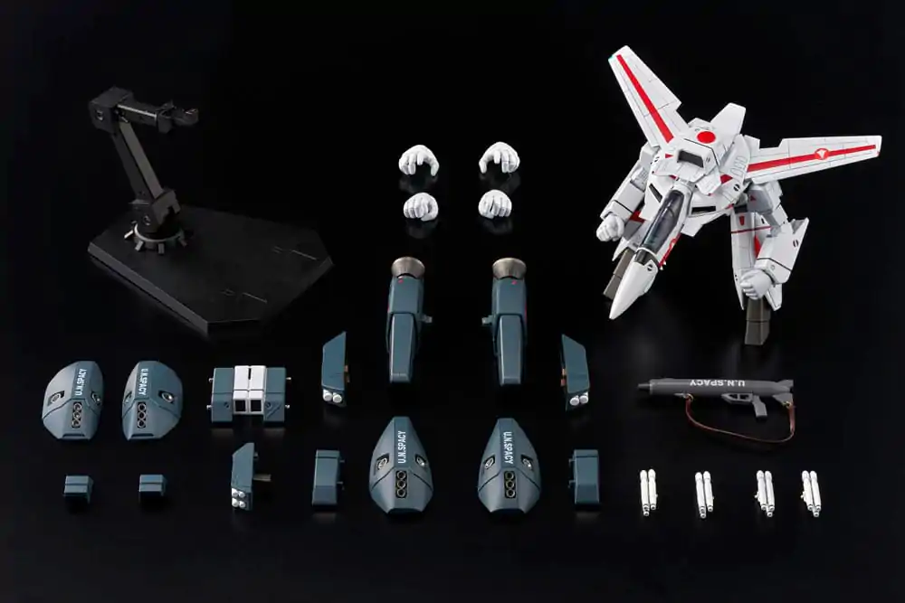 Robotech Veritech zberateľská figúrka z tlakovo liateho kovu VF-1J Guardian 15 cm produktová fotografia
