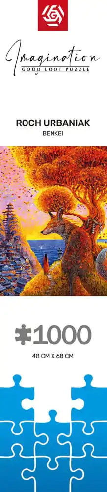 Roch Urbaniak Puzzle Benkei (1000 dielikov) produktová fotografia