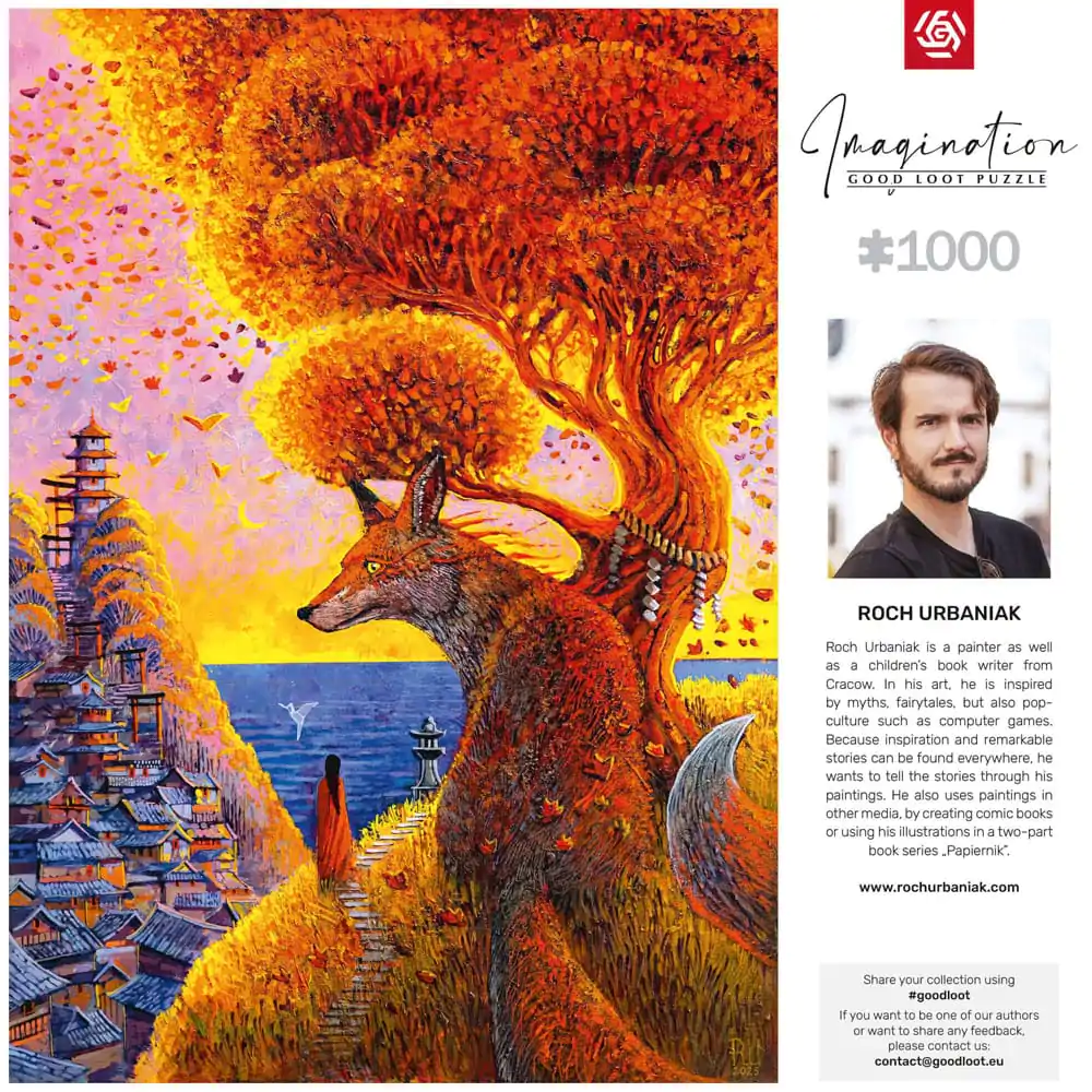 Roch Urbaniak Puzzle Benkei (1000 dielikov) produktová fotografia
