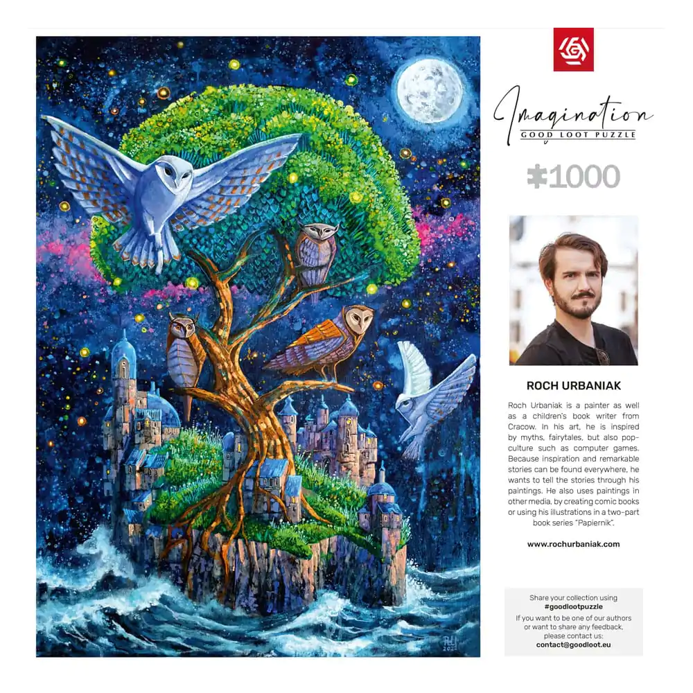 Roch Urbaniak Imagination Puzzle Owl Island / Wyspa Sów (1000 kusov) termékfotó