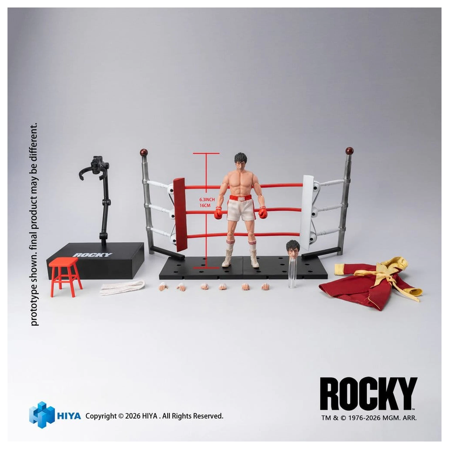 Rocky I Exquisite Super akčná figúrka 1/12 Rocky 16 cm produktová fotografia