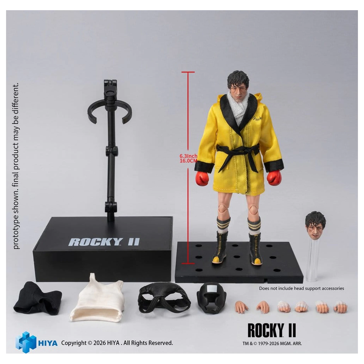 Rocky II Exquisite Super Action Figure 1/12 Rocky Boxer Version 16 cm produktová fotografia