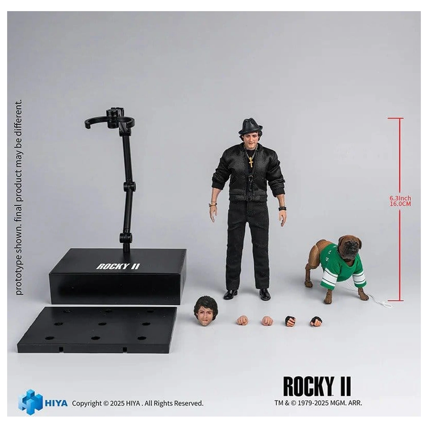 Rocky II Exquisite Super Series akčná figúrka 1/12 Rocky 16 cm produktová fotografia