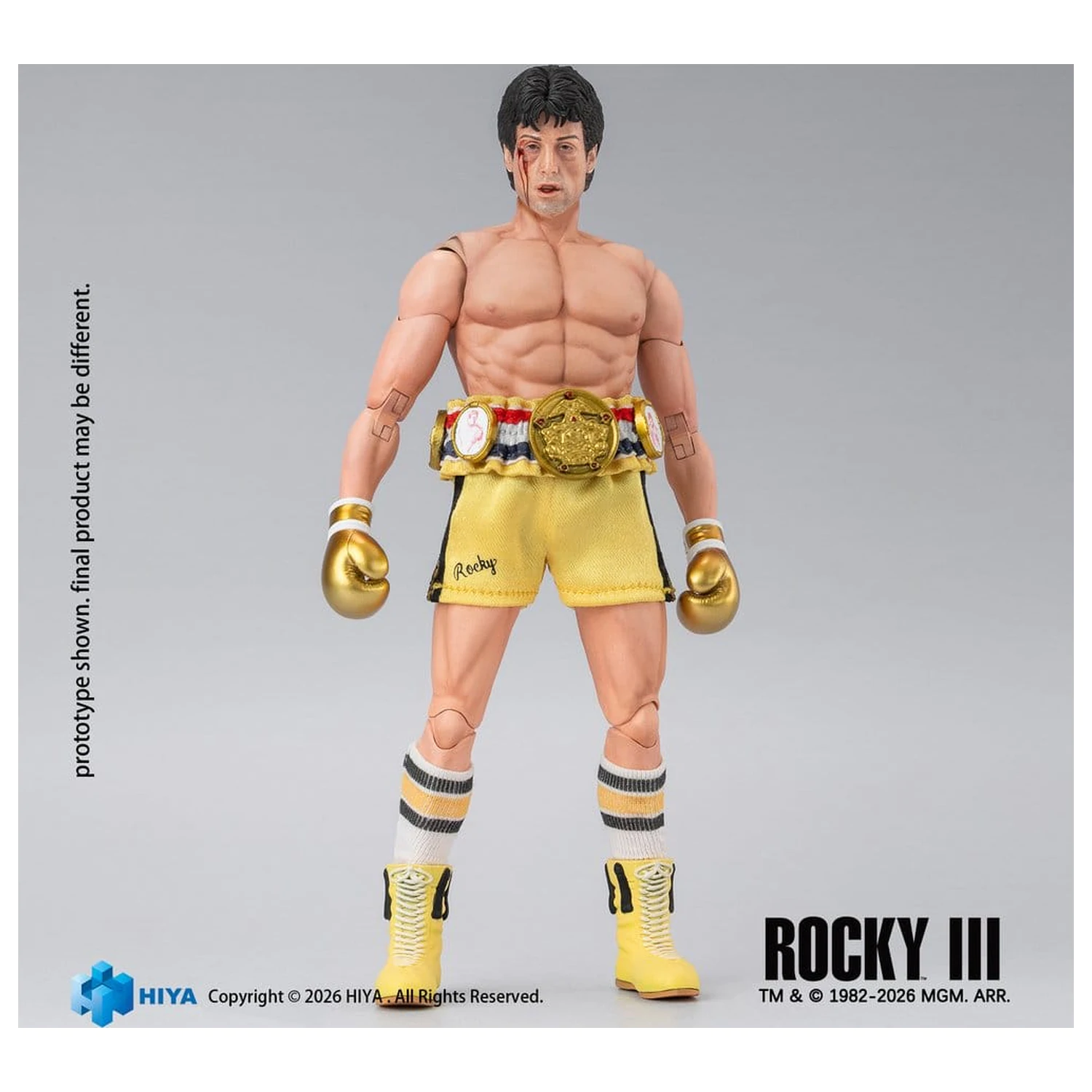 Rocky III Exquisite Super Akčná figúrka 1/12 Rocky Boxer Verzia 16 cm produktová fotografia