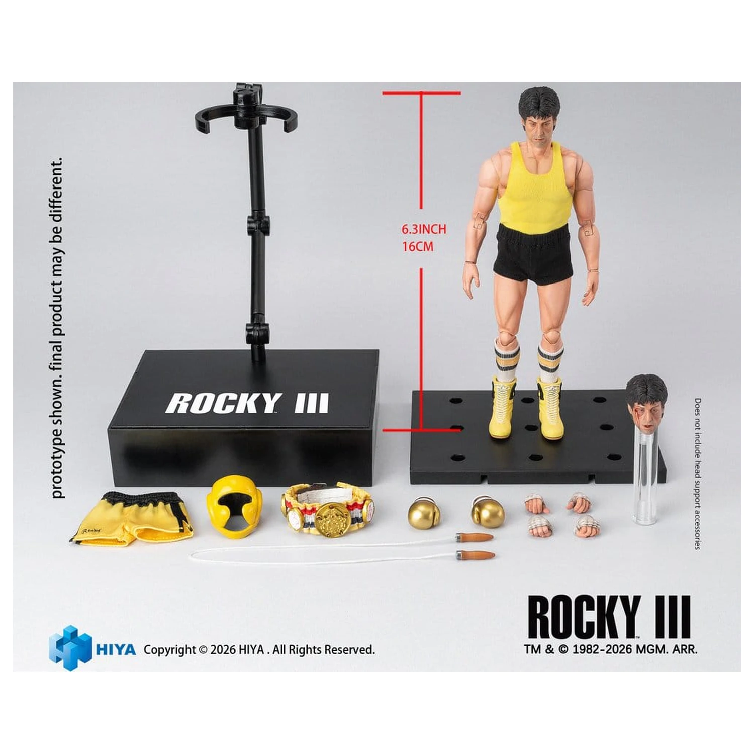 Rocky III Exquisite Super Akčná figúrka 1/12 Rocky Boxer Verzia 16 cm produktová fotografia