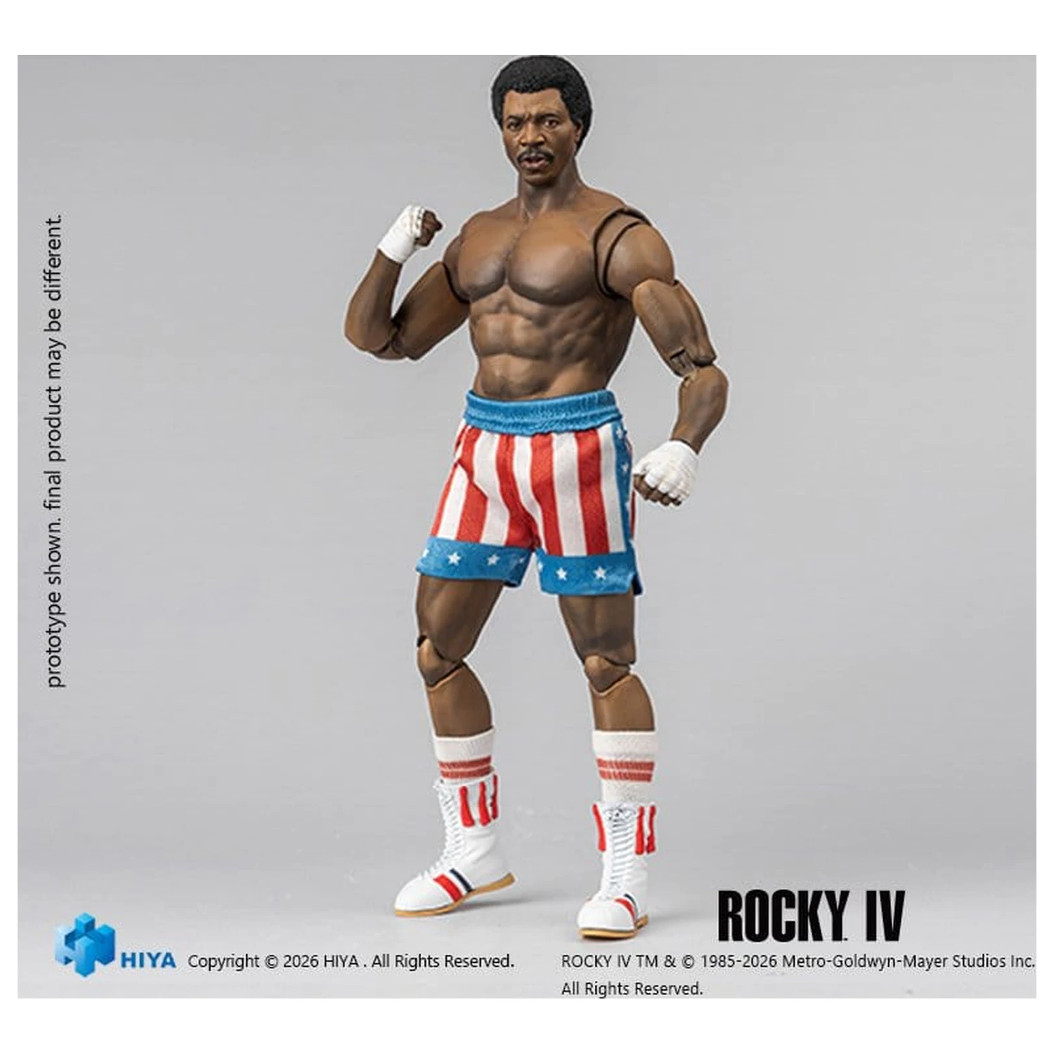 Rocky IV Exquisite Super Series Action Figure 1/12 Apollo 16 cm produktová fotografia