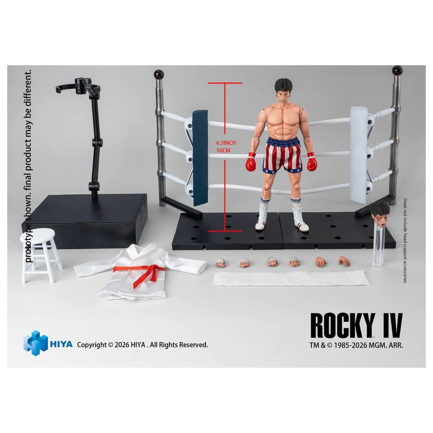 Rocky IV Exquisite Super Series akčná figúrka 1/12 Rocky Boxer verzia 16 cm produktová fotografia