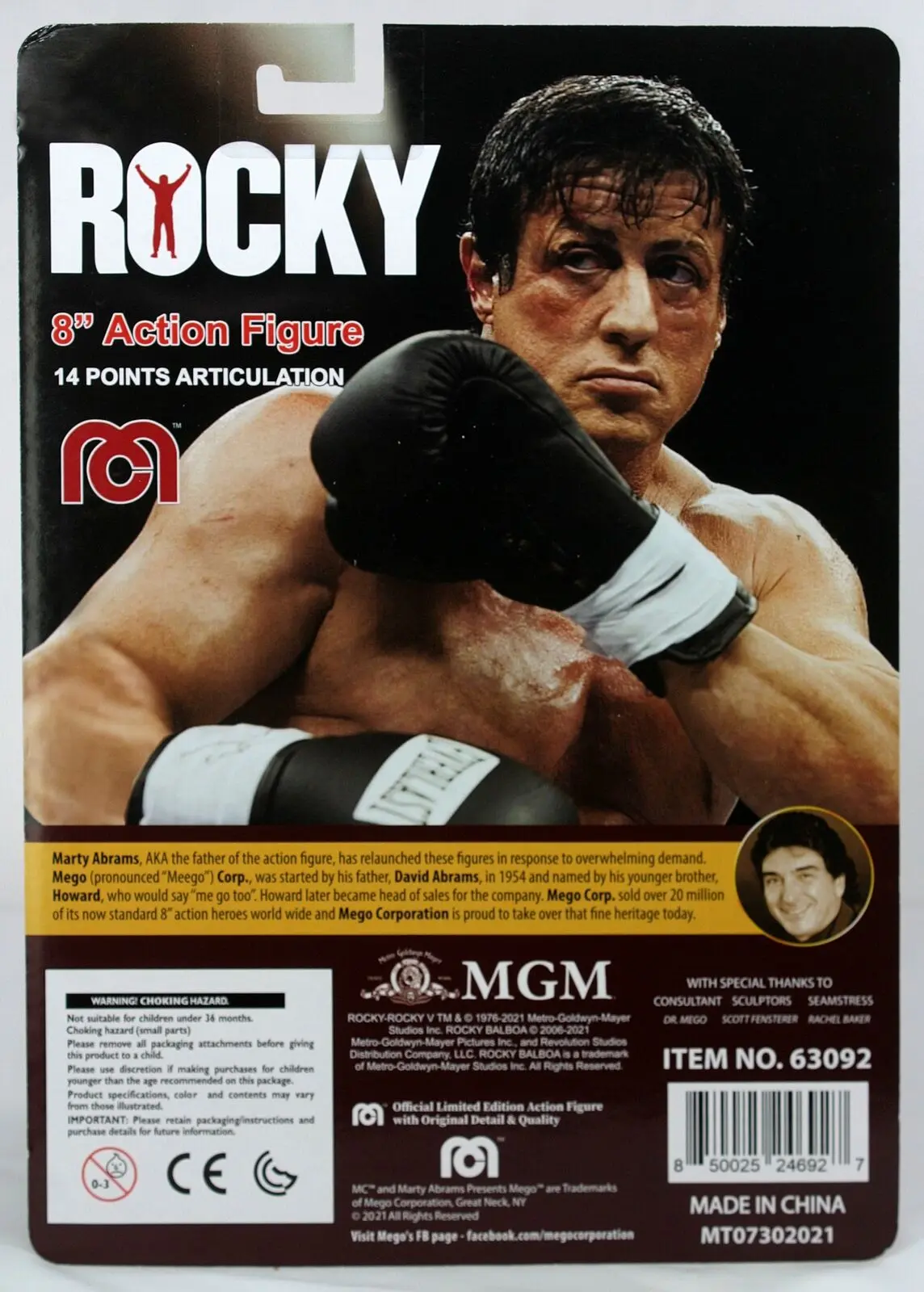 Akčná figúrka Rocky New Rocky Balboa in Sweatsuit 20 cm produktová fotografia