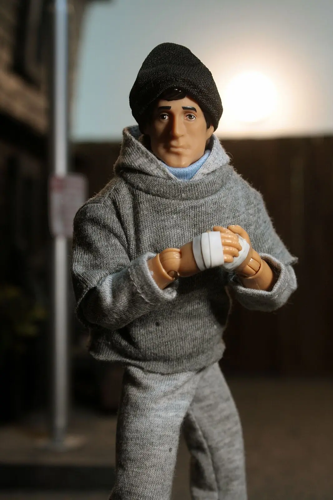 Akčná figúrka Rocky New Rocky Balboa in Sweatsuit 20 cm produktová fotografia