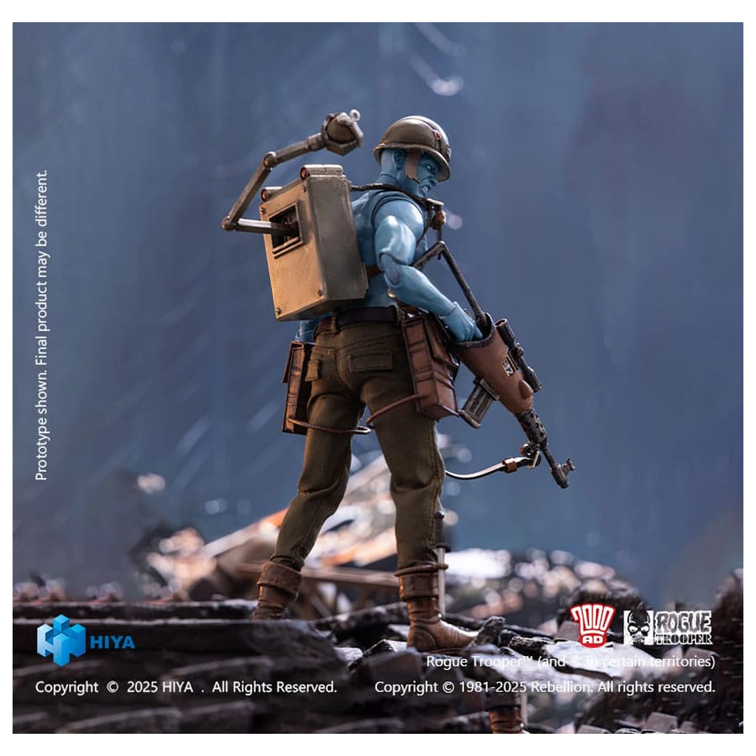 Rogue Trooper Exquisite Super Series Akčná figúrka 1/12 Rogue Trooper 16 cm produktová fotografia