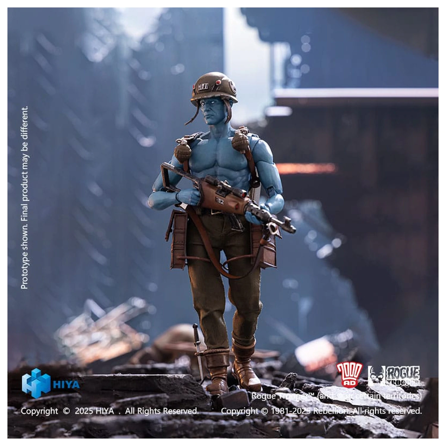 Rogue Trooper Exquisite Super Series Akčná figúrka 1/12 Rogue Trooper 16 cm produktová fotografia