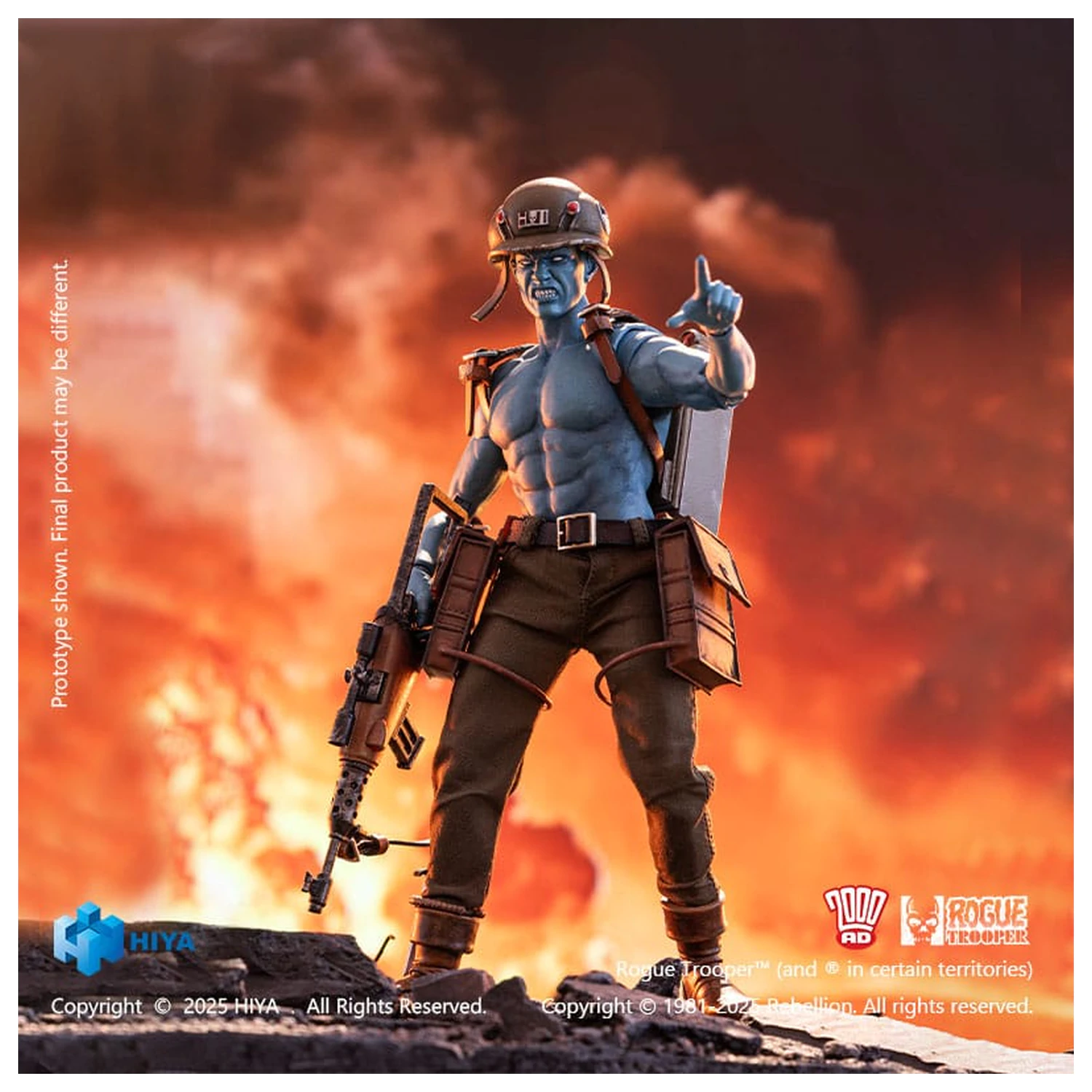 Rogue Trooper Exquisite Super Series Akčná figúrka 1/12 Rogue Trooper 16 cm produktová fotografia