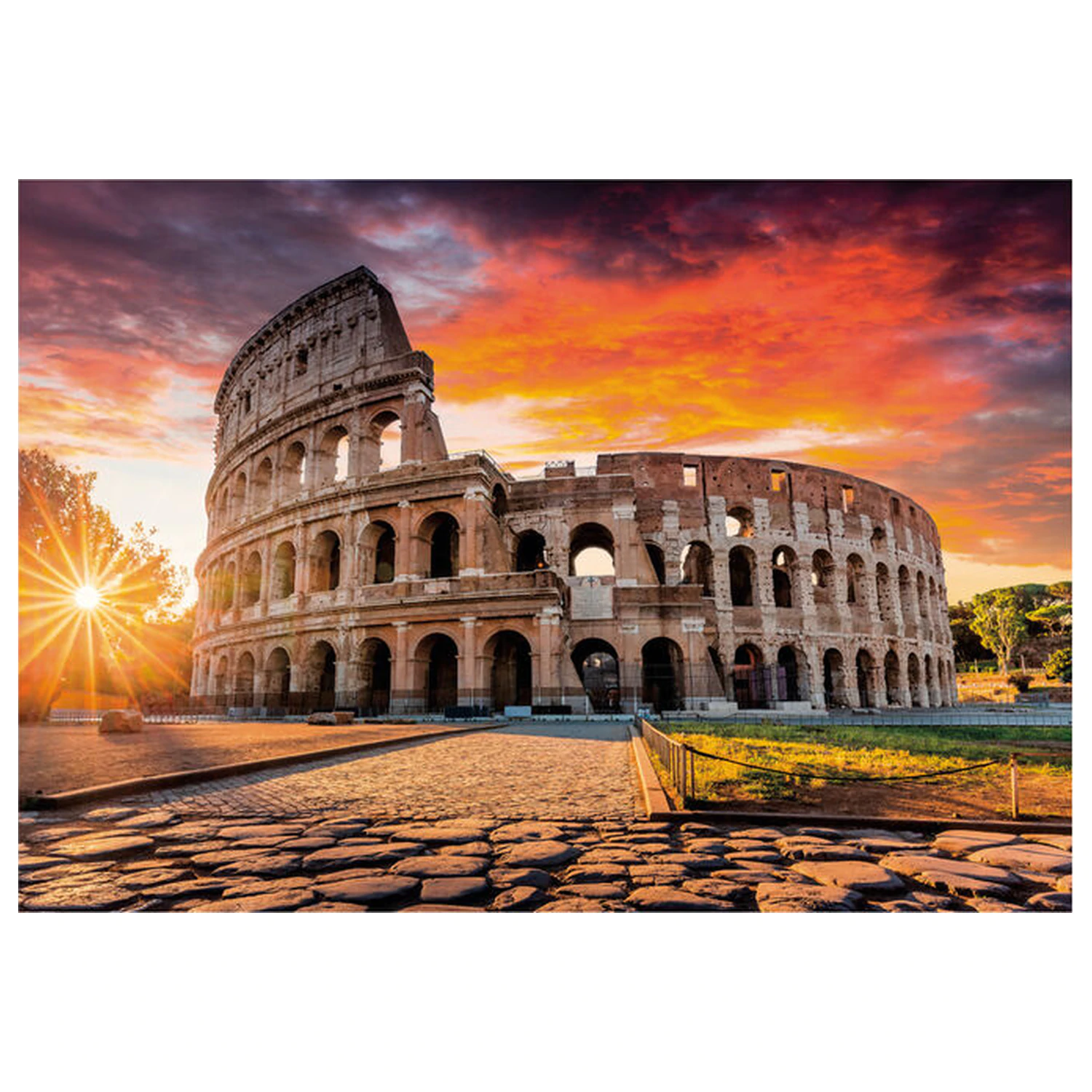 Roman Colosseum puzzle 1000 kusov produktová fotografia