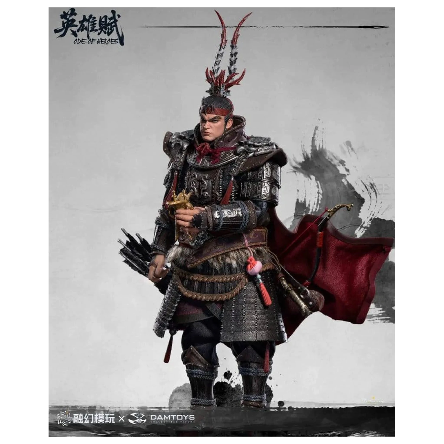 Romance of the Three Kingdoms Action Figure 1/12 Ode of Heroes: Lu Bu (Deluxe) 17 cm produktová fotografia