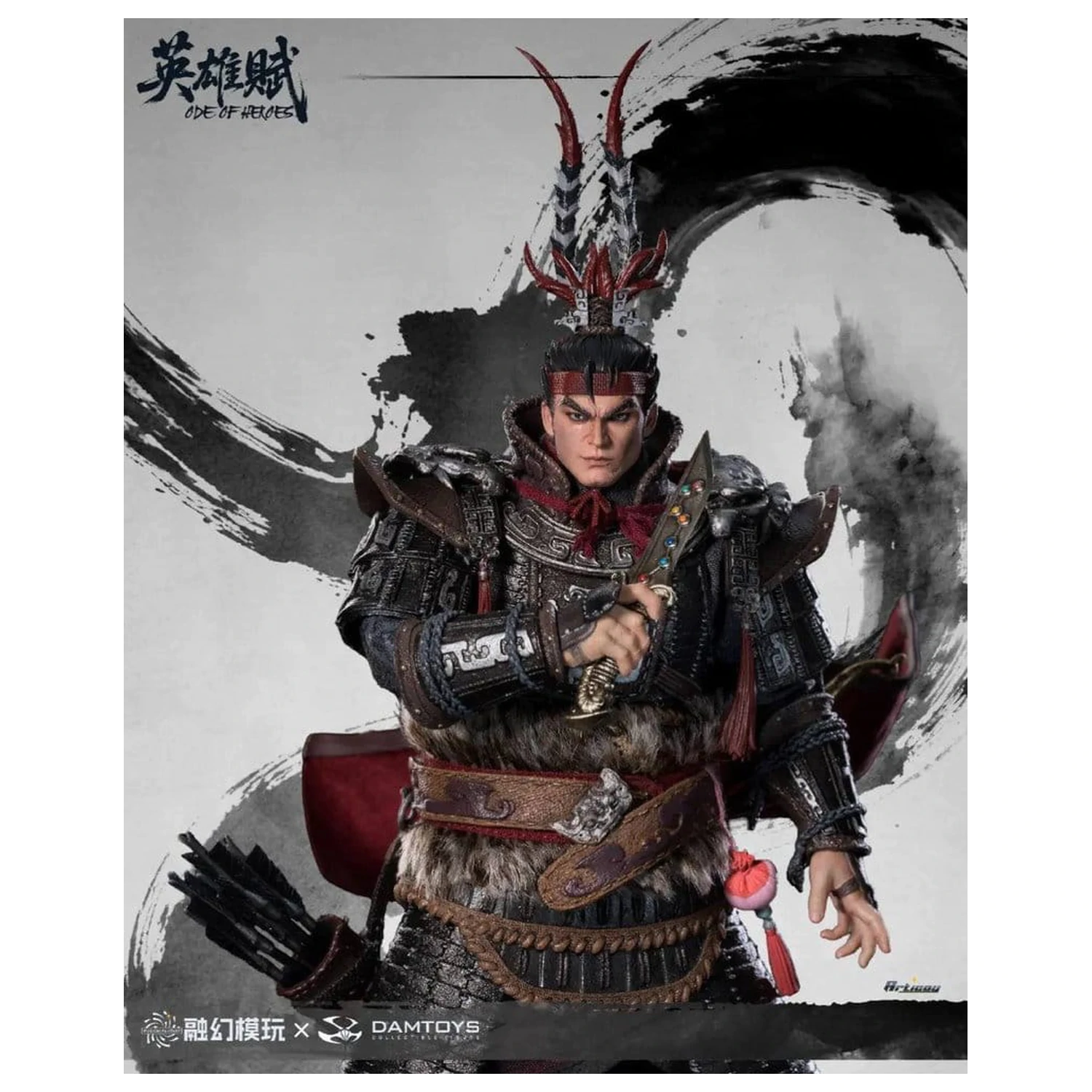 Romance of the Three Kingdoms Action Figure 1/12 Ode of Heroes: Lu Bu (Deluxe) 17 cm produktová fotografia