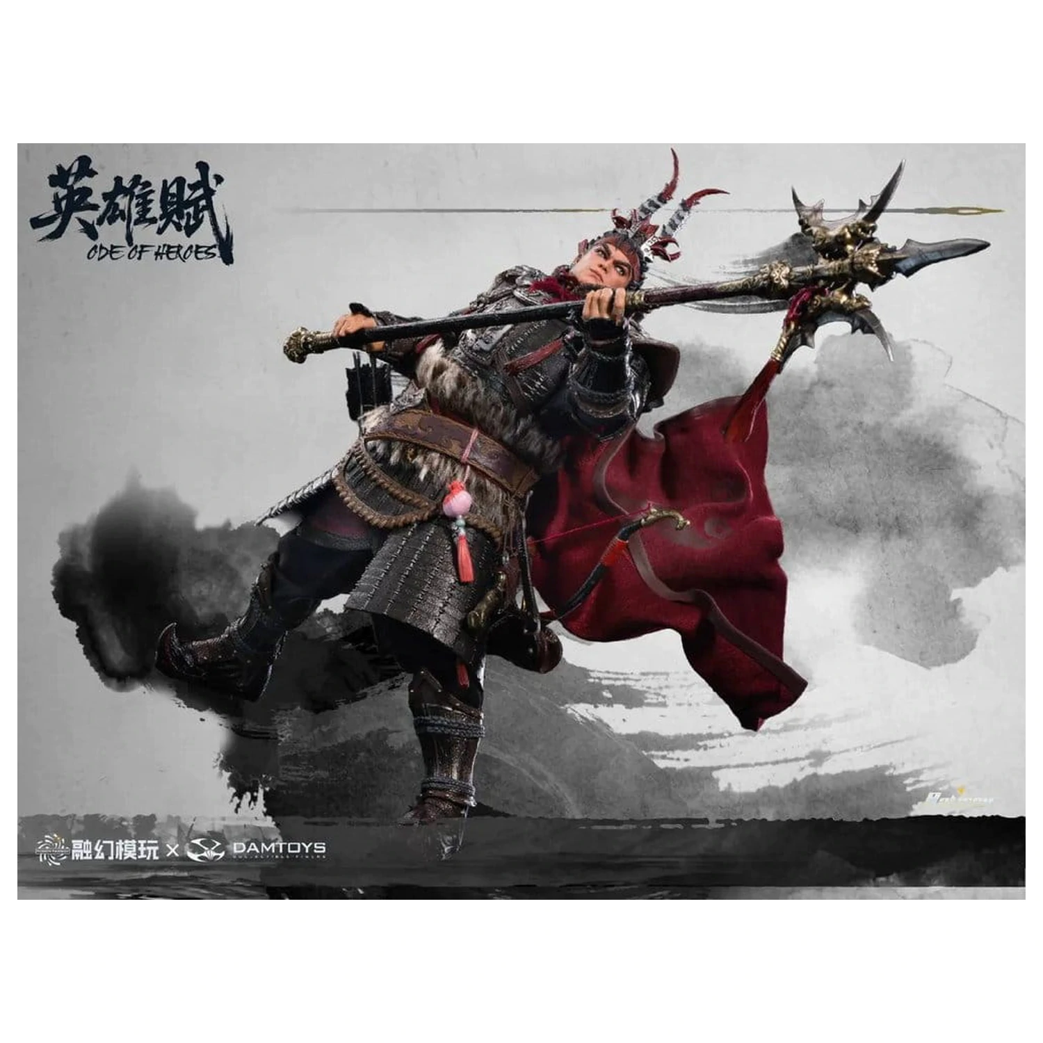 Romance of the Three Kingdoms Action Figure 1/12 Ode of Heroes: Lu Bu (Deluxe) 17 cm produktová fotografia