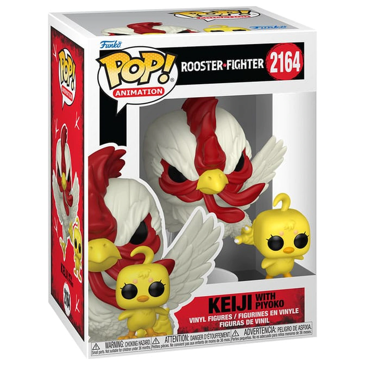 Rooster Fighter Funko POP!&Buddy vinylová figúrka Keiji & Piyoko 9 cm produktová fotografia