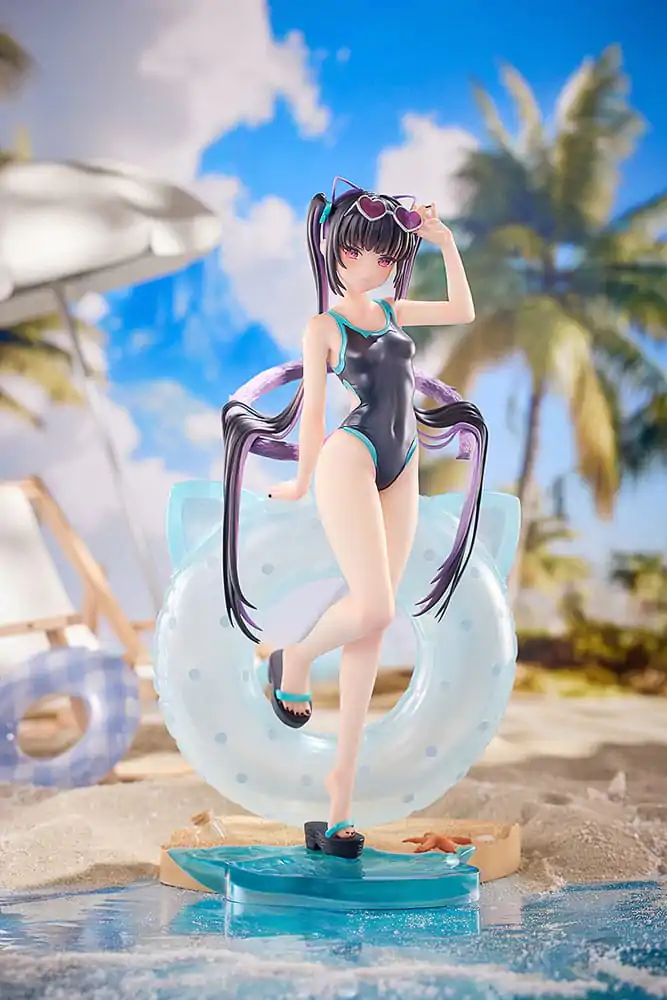 Rosuuri Original Character PVC socha 1/7 Cheshire Cat Mika: Swimsuit Ver. 25 cm produktová fotografia