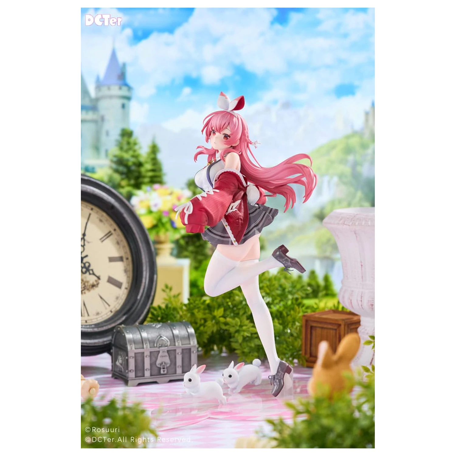 Rosuuri Original Character PVC socha 1/7 White Rabbit Rosu Casual Clothes Ver. 25 cm produktová fotografia