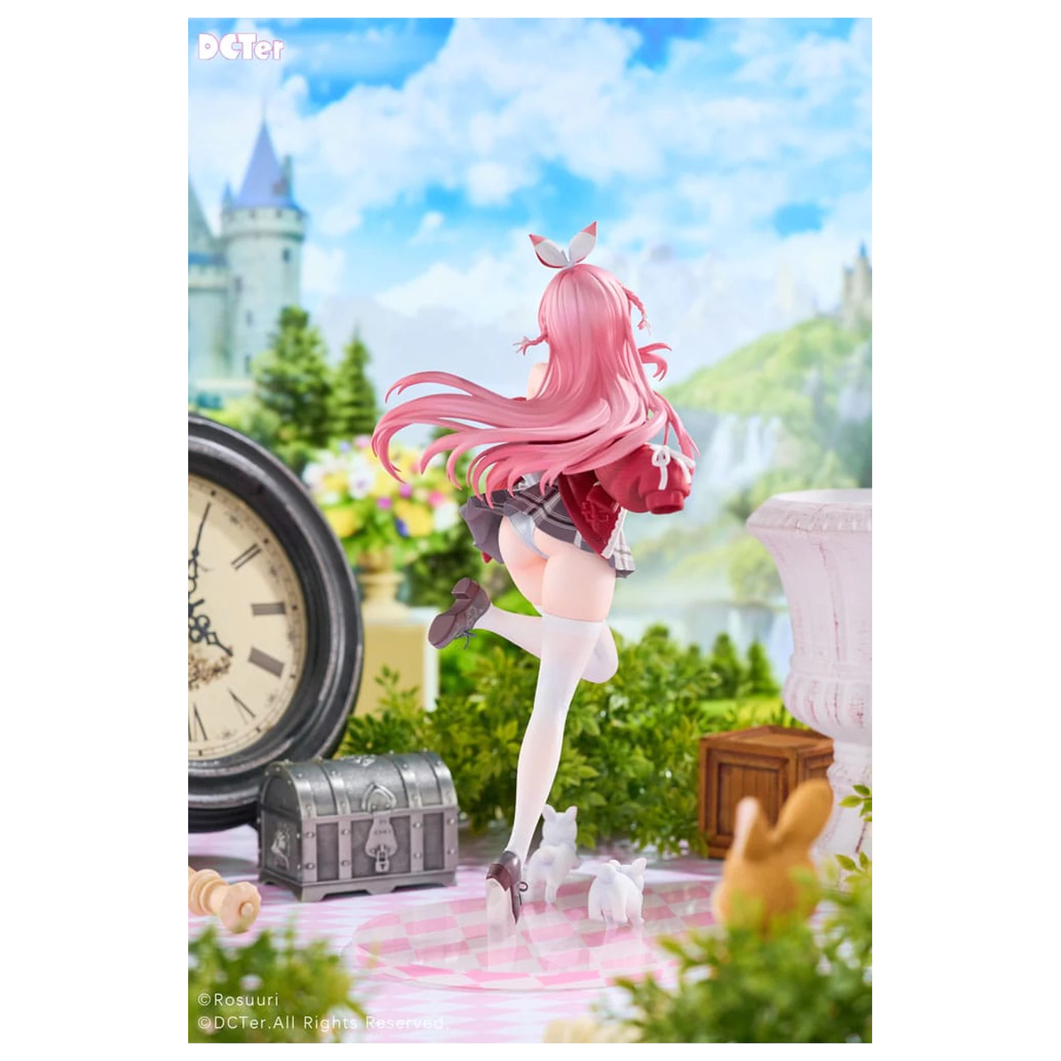 Rosuuri Original Character PVC socha 1/7 White Rabbit Rosu Casual Clothes Ver. 25 cm produktová fotografia