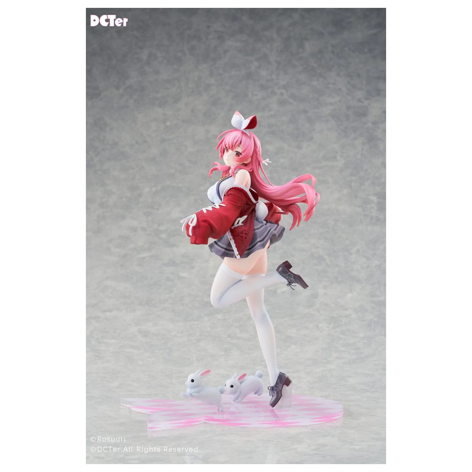 Rosuuri Original Character PVC socha 1/7 White Rabbit Rosu Casual Clothes Ver. 25 cm produktová fotografia