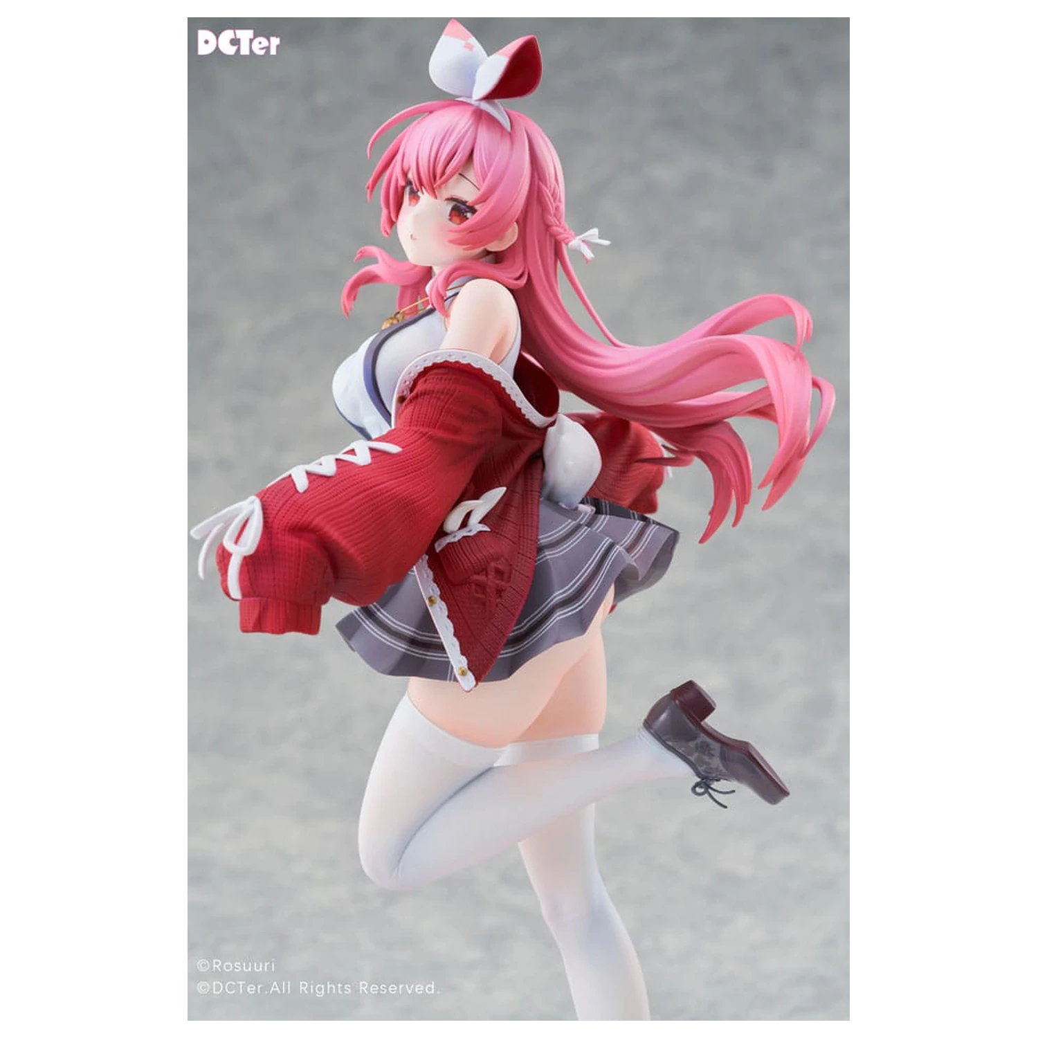 Rosuuri Original Character PVC socha 1/7 White Rabbit Rosu Casual Clothes Ver. 25 cm produktová fotografia