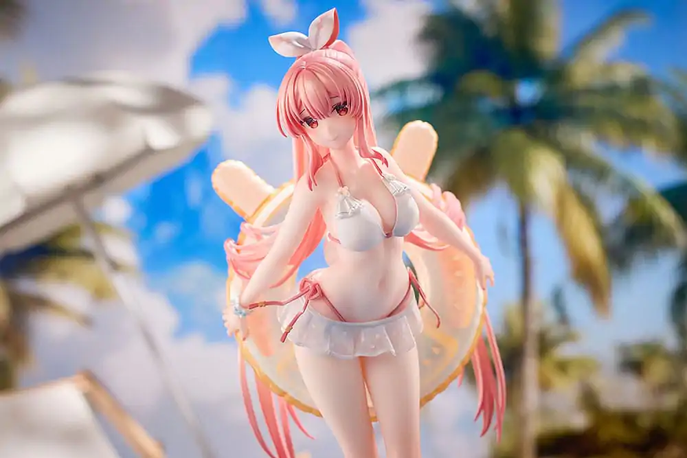 Rosuuri Original Character PVC socha 1/7 White Rabbit Rosu: Swimsuit Ver. 25 cm produktová fotografia