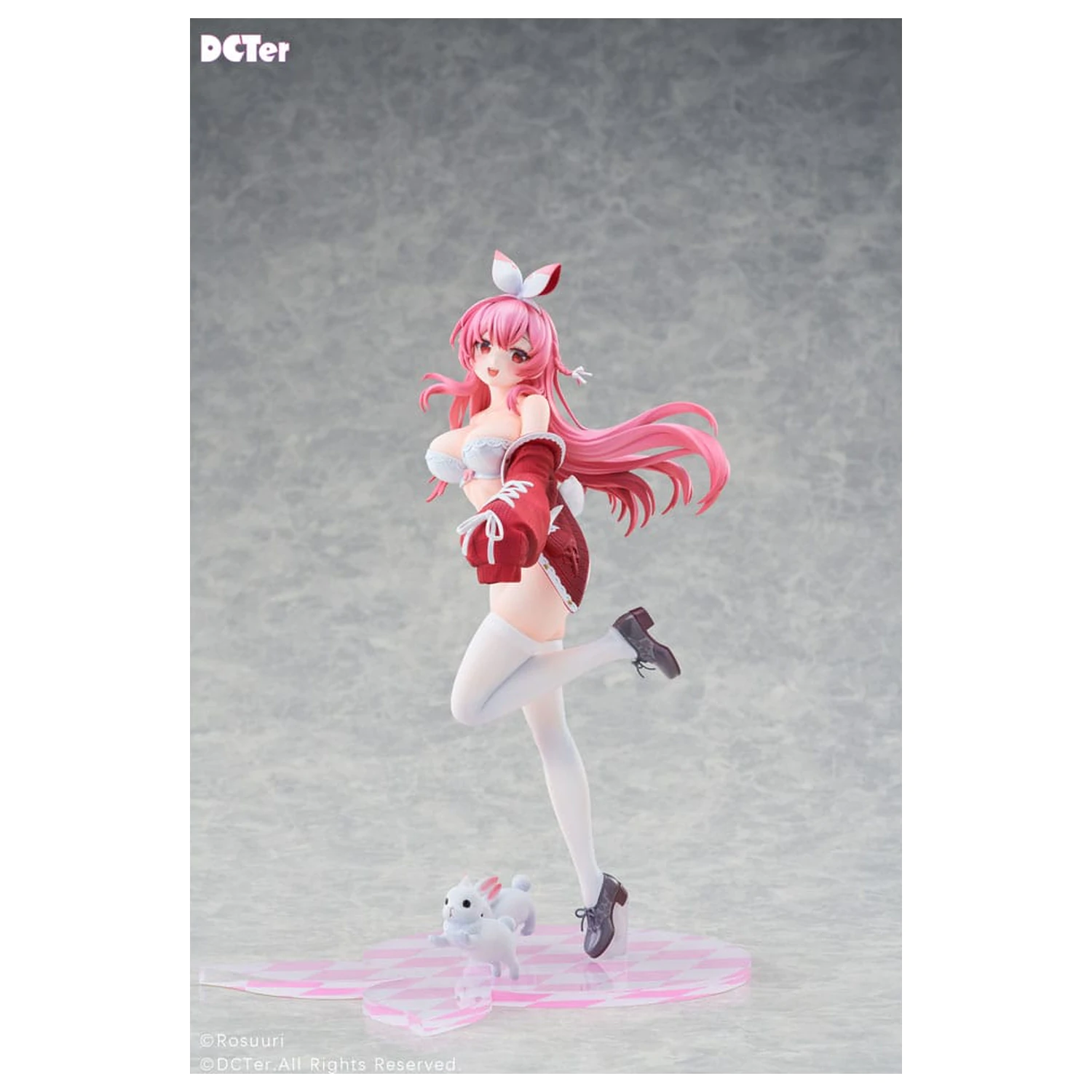 Rosuuri Original Character PVC Socha 1/7 White Rabbit Rosu Swimsuit Ver. 25 cm produktová fotografia