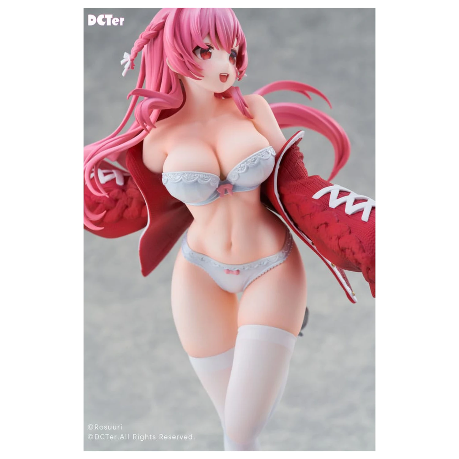 Rosuuri Original Character PVC Socha 1/7 White Rabbit Rosu Swimsuit Ver. 25 cm produktová fotografia