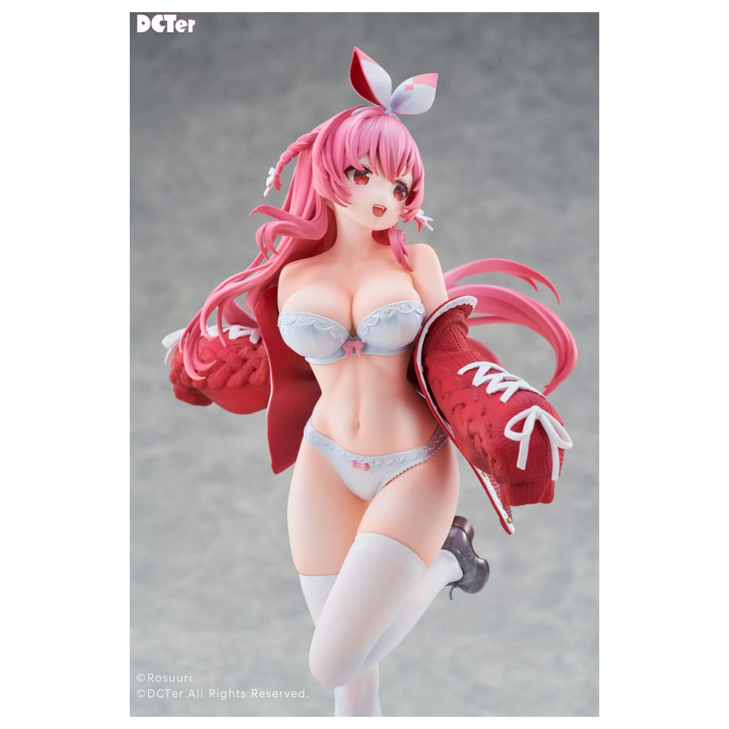 Rosuuri Original Character PVC Socha 1/7 White Rabbit Rosu Swimsuit Ver. 25 cm produktová fotografia