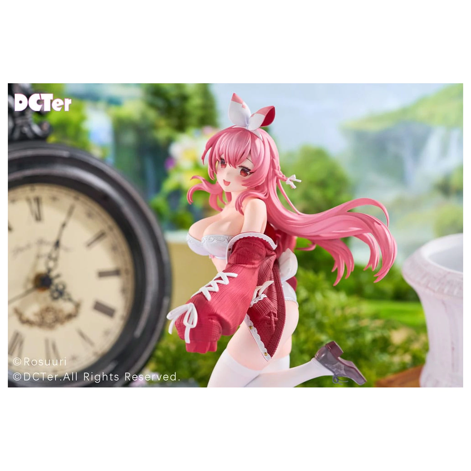 Rosuuri Original Character PVC Socha 1/7 White Rabbit Rosu Swimsuit Ver. 25 cm produktová fotografia
